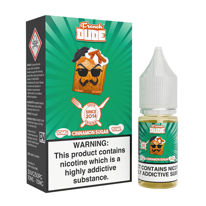 French Dude - Cinnamon Sugar Nic Salt 10ml