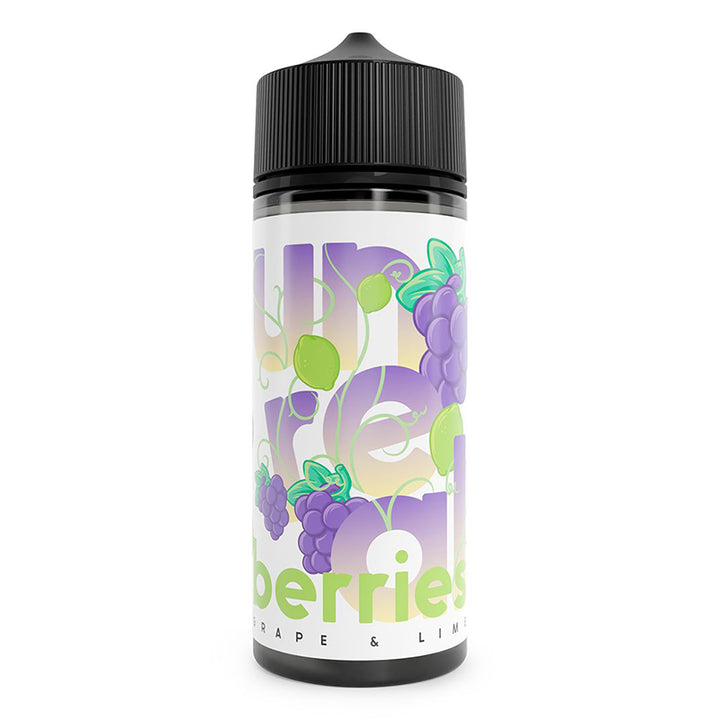 Unreal Berries - Grape & Lime 100ml Shortfill | Free UK Delivery | Lincolnshire Vapours