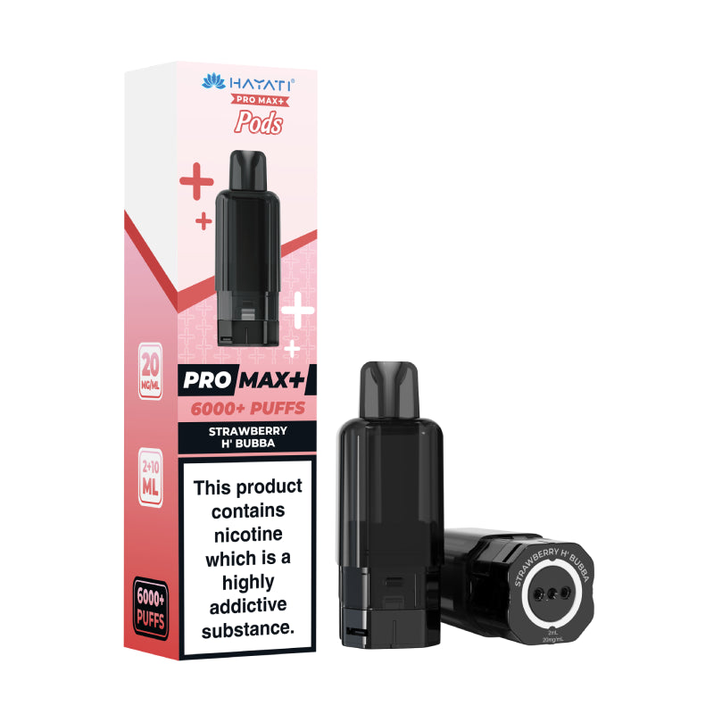 hayati-pro-max-plus-pod-strawberry-h-bubba
