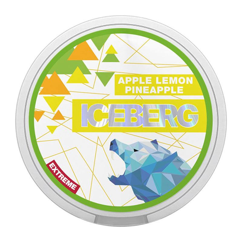 Iceberg Nicotine Pouches - 20 Pouches - 50mg - Apple Lemon Pineapple | Lincolnshire Vapours