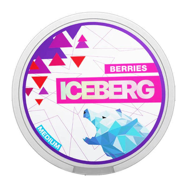 Iceberg Nicotine Pouches - 20 Pouches - 20mg - Berries | Free UK Delivery | Lincolnshire Vapours