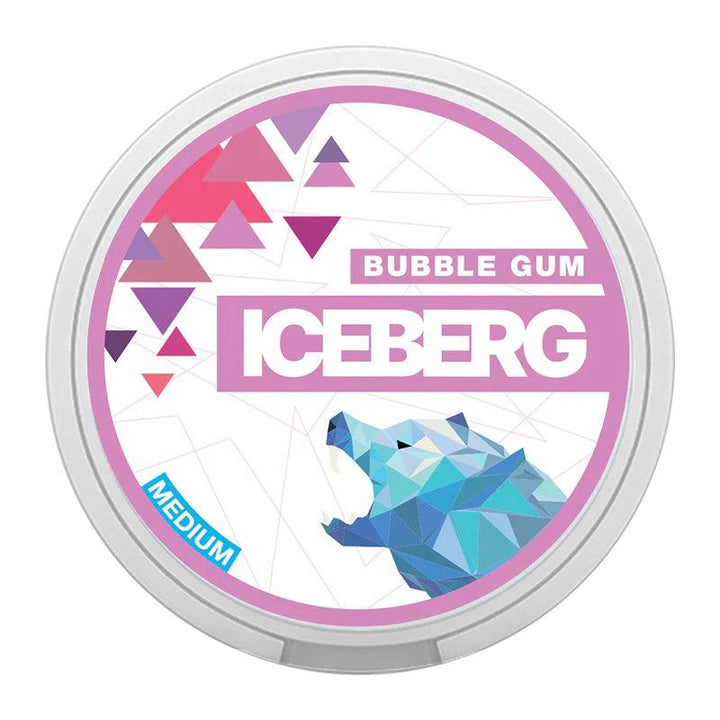 Iceberg Nicotine Pouches - 20 Pouches - 20mg - Bubble Gum | Free UK Delivery | Lincolnshire Vapours