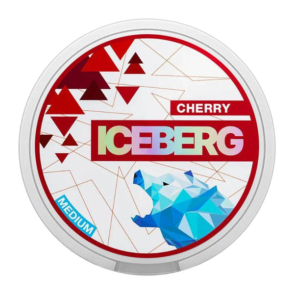 Iceberg Nicotine Pouches - 20 Pouches - 20mg - Cherry | Free UK Delivery | Lincolnshire Vapours