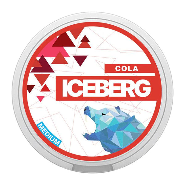 Iceberg Nicotine Pouches - 20 Pouches - 20mg - Cola | Free UK Delivery | Lincolnshire Vapours