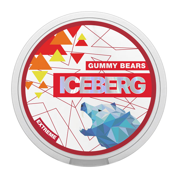 Iceberg Nicotine Pouches - 20 Pouches - 50mg - Gummy Bears