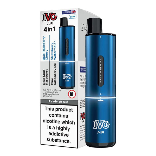 IVG Air 4 in 1 - Blue Edition Starter Kit | Free UK Delivery | Lincolnshire Vapours