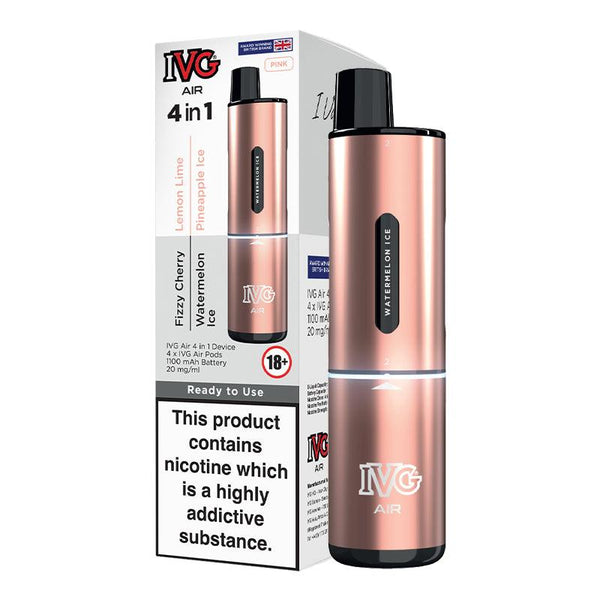 IVG Air 4 in 1 - Pink Edition Starter Kit | Free UK Delivery | Lincolnshire Vapours