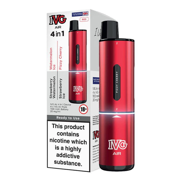 IVG Air 4 in 1 - Red Edition Starter Kit | Free UK Delivery | Lincolnshire Vapours