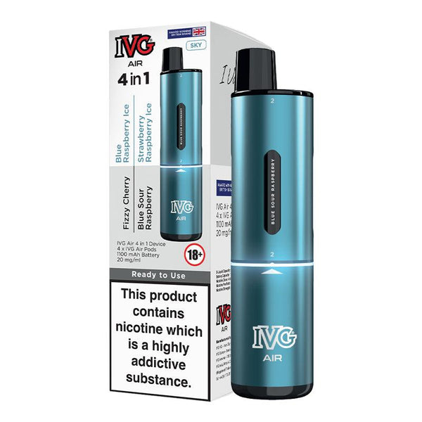 IVG Air 4 in 1 - Sky Edition Starter Kit | Free UK Delivery | Lincolnshire Vapours