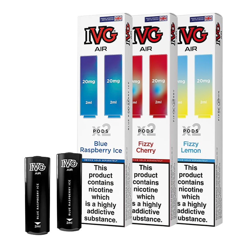 IVG Air Pre-filled Pods (2 Pack) | Lincolnshire Vapours