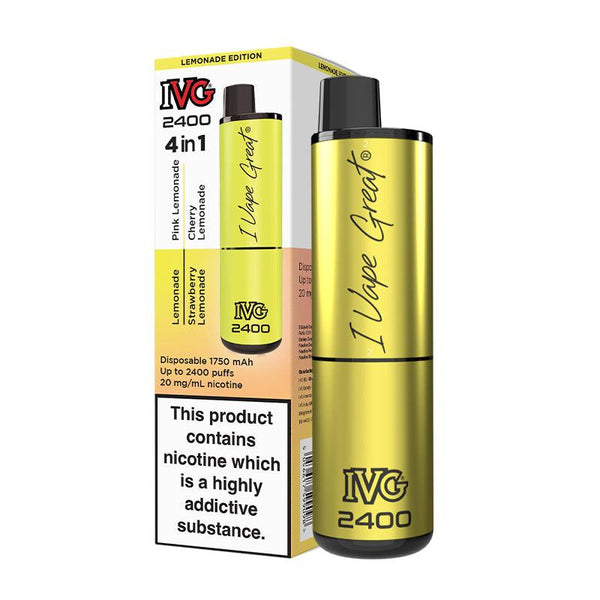 IVG 2400 - Multi Flavour Lemonade Edition Disposable Vape