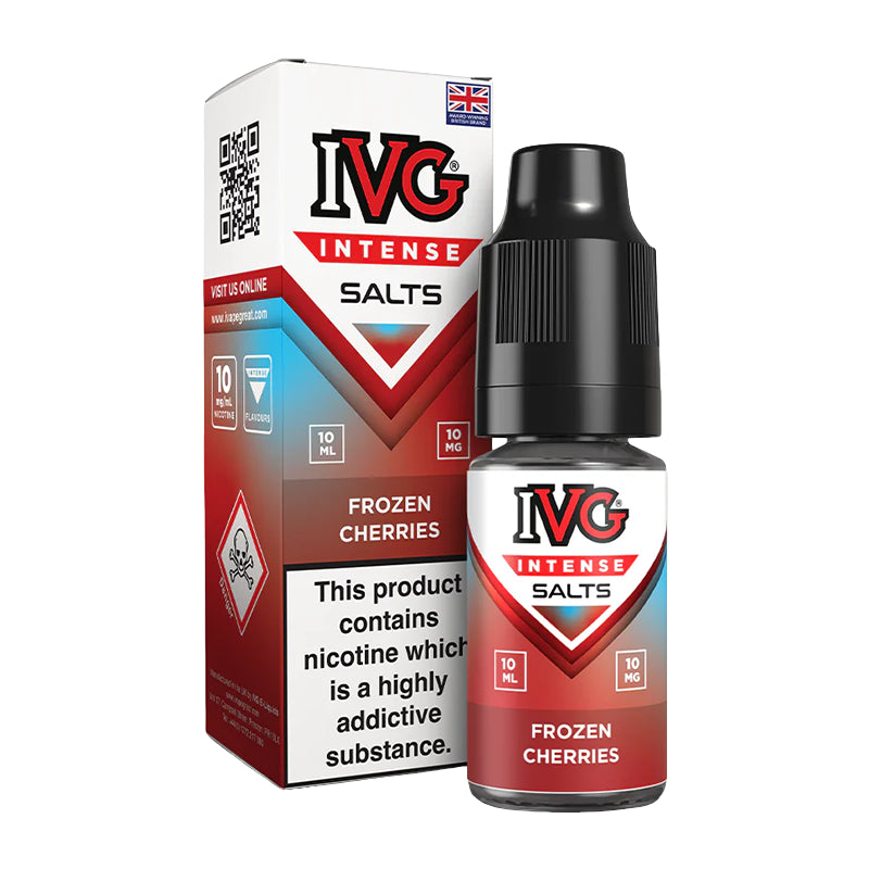 IVG Intense Salts - Frozen Cherries 10ml | Lincolnshire Vapours