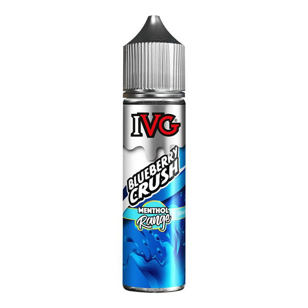 IVG - Menthol Range - Blueberry Crush 50ml Shortfill