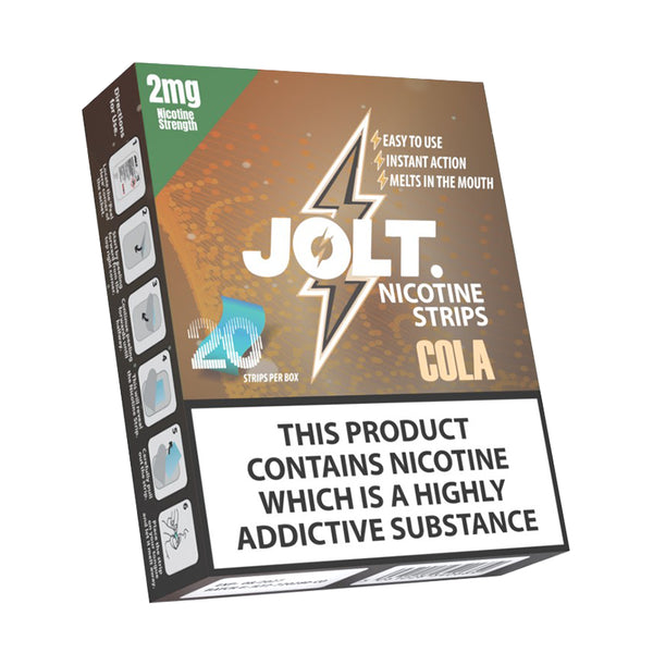 JOLT Nicotine Strips – Cola 20PK