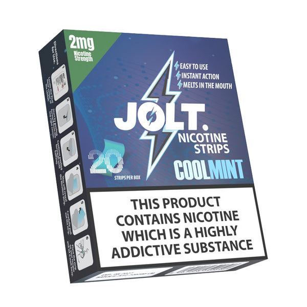 JOLT Nicotine Strips – Cool Mint 20PK