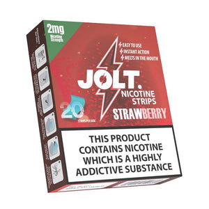JOLT Nicotine Strips – Strawberry 20PK | Lincolnshire Vapours
