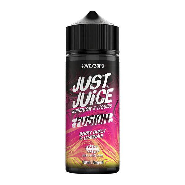 Just Juice - Fusion Berry Burst & Lemonade 100ml Shortfill Just Juice - Fusion Berry Burst & Lemonade 100ml Shortfill - undefined | Free UK Delivery | Lincolnshire Vapours