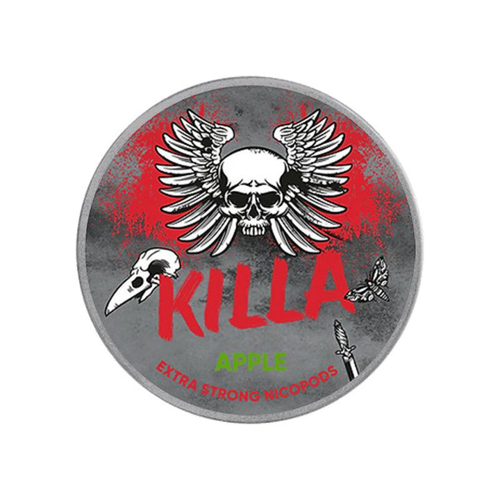 Killa NicPods - 20 Pouches - 16mg - Apple | Free UK Delivery | Lincolnshire Vapours