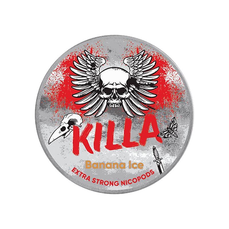 Killa NicPods - 20 Pouches - 16mg - Banana Ice | Lincolnshire Vapours