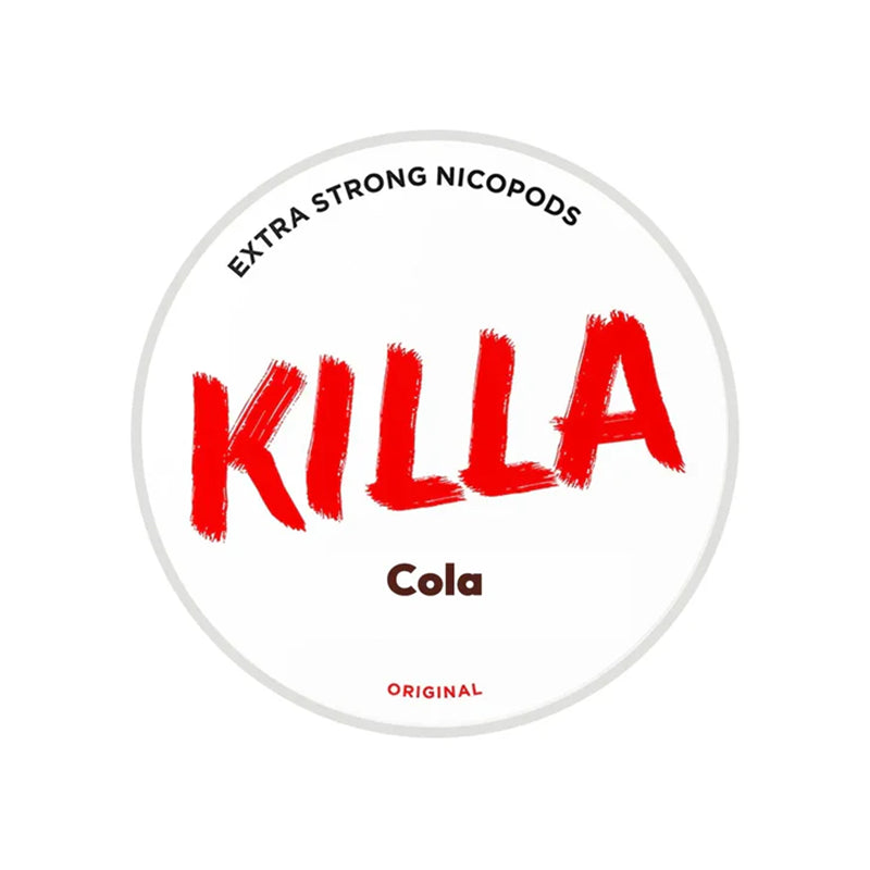 Killa NicPods - 20 Pouches - 16mg - Cola | Lincolnshire Vapours