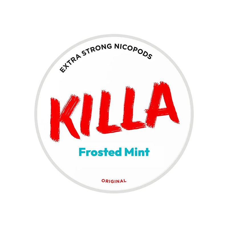Killa NicPods - 20 Pouches - 16mg - Frosted Mint | Lincolnshire Vapours
