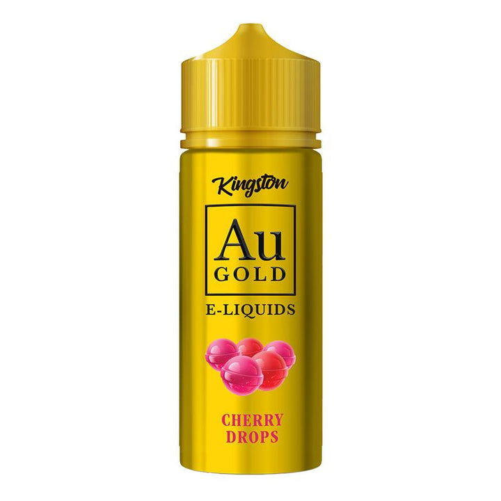 Kingston AU Gold - Cherry Drops 100ml Shortfill | Free UK Delivery | Lincolnshire Vapours