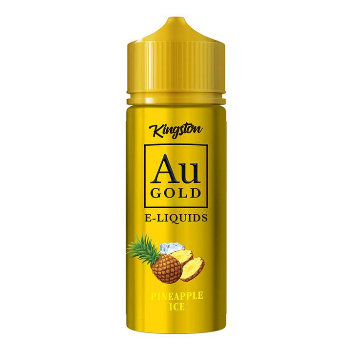 Kingston AU Gold - Pineapple Ice 100ml Shortfill | Free UK Delivery | Lincolnshire Vapours