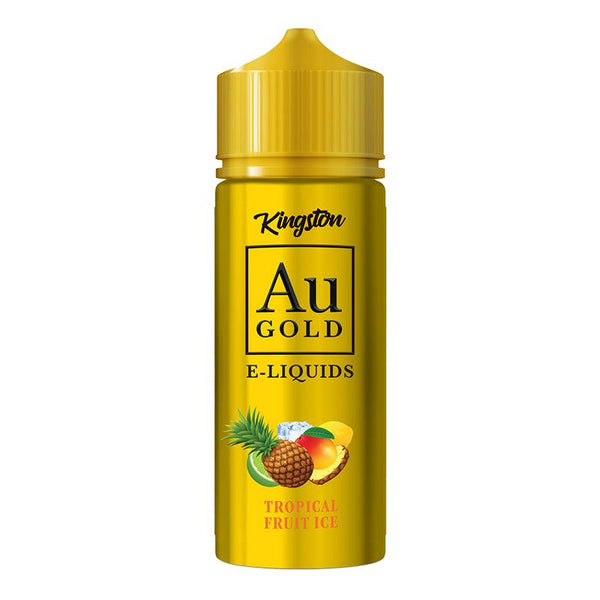 Kingston AU Gold - Tropical Fruit Ice 100ml Shortfill | Free UK Delivery | Lincolnshire Vapours