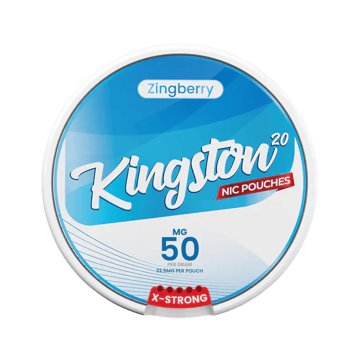 Kingston X Strong Nic Pouches - 50mg 20 Pouches - Zingberry | Free UK Delivery | Lincolnshire Vapours