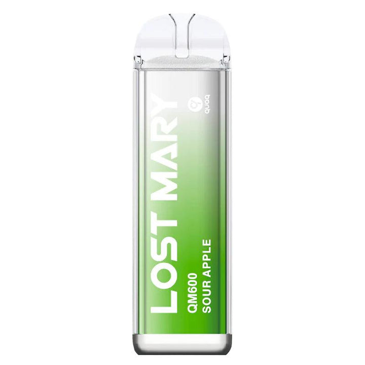 Lost Mary QM600 Sour Apple Disposable Vape Lost Mary QM600 Sour Apple Disposable Vape - 20mg | Free UK Delivery | Lincolnshire Vapours