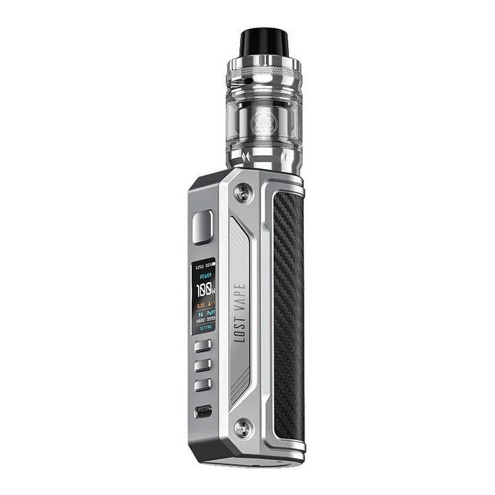 Lost Vape Thelema Solo 100W Kit Lost Vape Thelema Solo 100W Kit - SS / Carbon Fiber | Free UK Delivery | Lincolnshire Vapours
