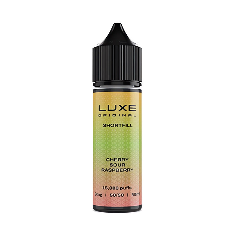 LUXE Original 50/50 - Cherry Sour Raspberry 50ml Shortfill | Lincolnshire Vapours