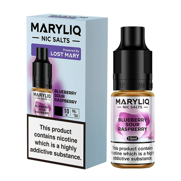 Lost Mary MARYLIQ - Blueberry Sour Raspberry Nic Salt 10ml