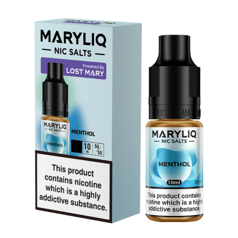 Lost Mary MARYLIQ - Menthol Nic Salt 10ml | Lincolnshire Vapours