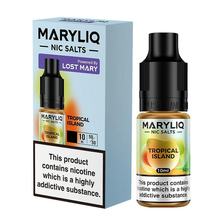 Lost Mary MARYLIQ - Tropical Island Nic Salt 10ml | Free UK Delivery | Lincolnshire Vapours