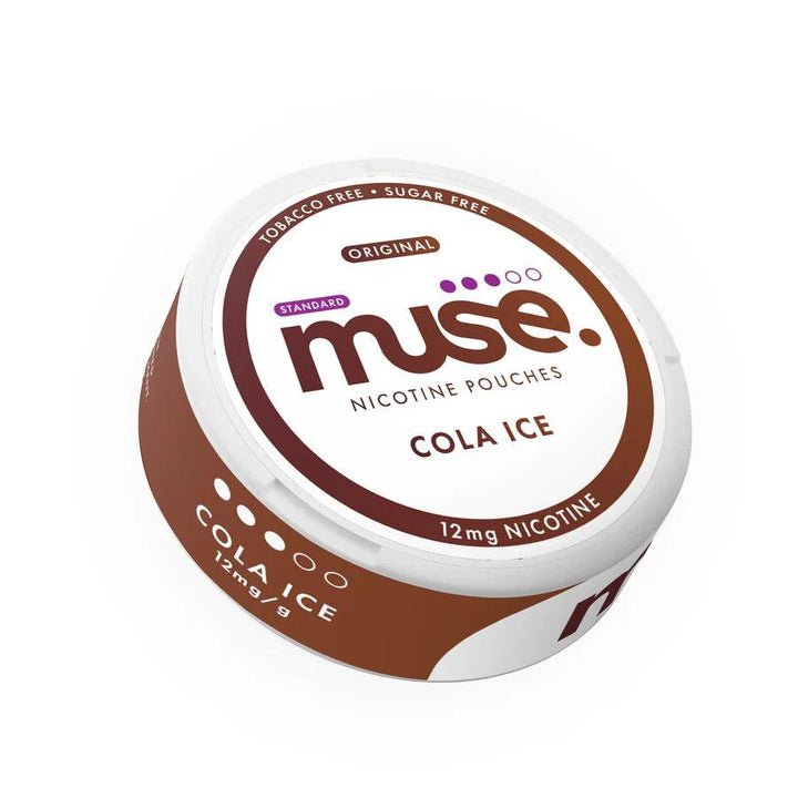 Muse Original Nicotine Pouches - 20 Pouches 12mg - Cola Ice | Free UK Delivery | Lincolnshire Vapours