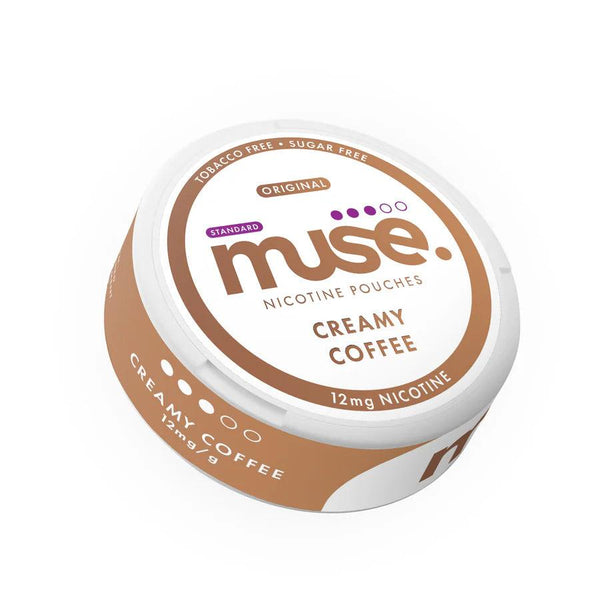 Muse Original Nicotine Pouches - 20 Pouches 12mg - Creamy Coffee | Free UK Delivery | Lincolnshire Vapours