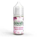 Ohm Boy Vollume II - Rhubarb, Raspberry & Orange Blossom Nic Salt 10ml
