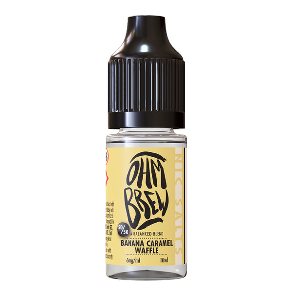 Ohm Brew - Banana Caramel Waffle Nic Salt 10ml