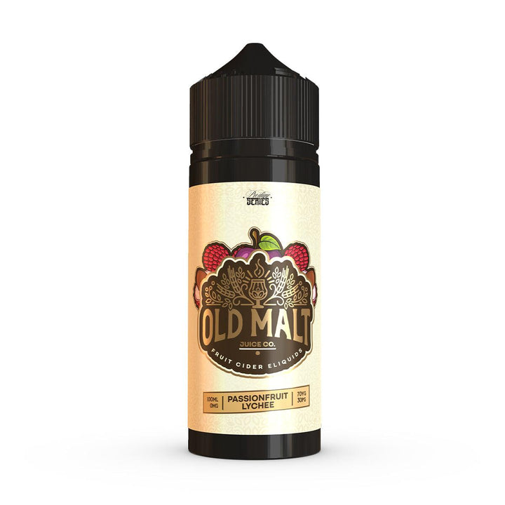 Old Malt Juice Co. - Passionfruit Lychee 100ml Shortfill | Free UK Delivery | Lincolnshire Vapours