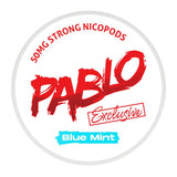 Pablo Nicotine Pouches - 20 Pouches - 50mg - Blue Mint | Lincolnshire Vapours