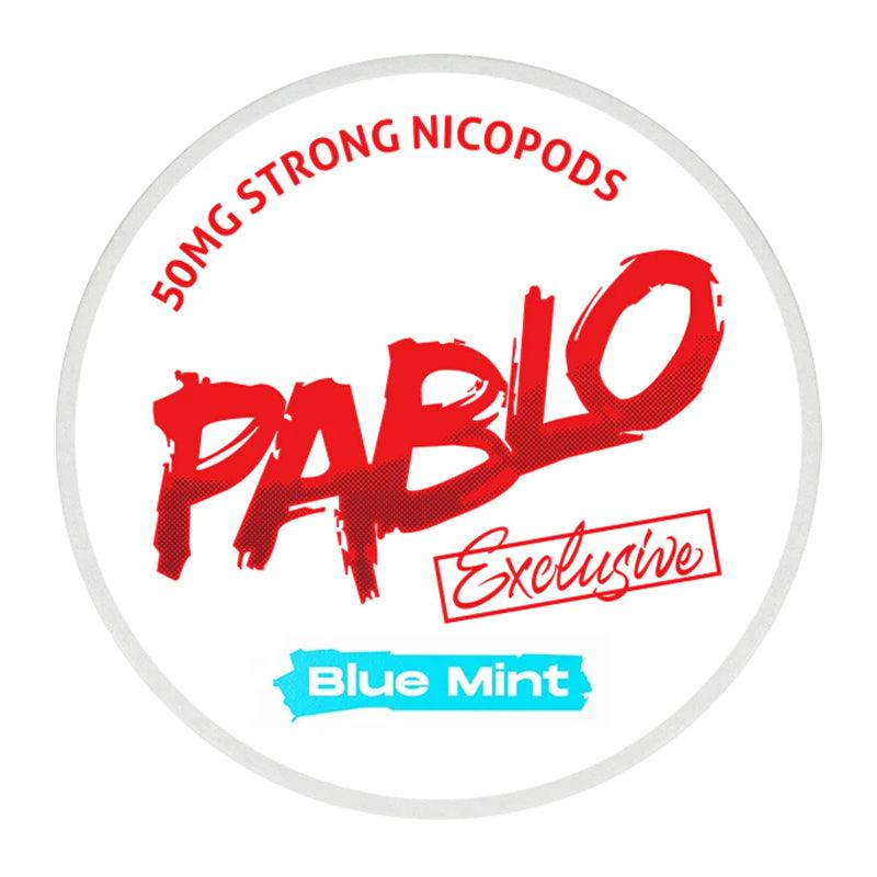 Pablo Nicotine Pouches - 20 Pouches - 50mg - Blue Mint | Lincolnshire Vapours