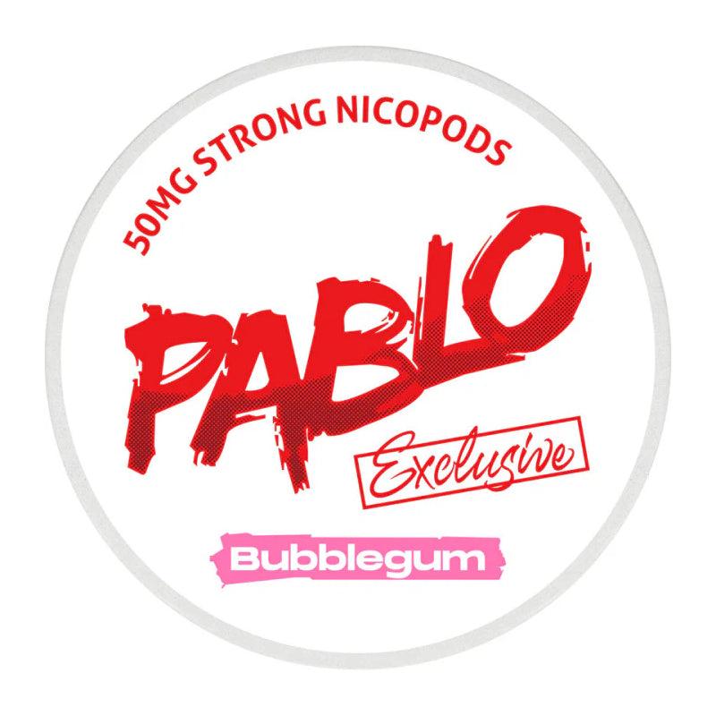Pablo Nicotine Pouches - 20 Pouches - 50mg - Bubblegum | Lincolnshire Vapours
