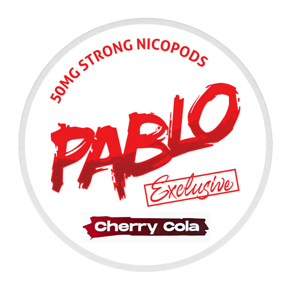 Pablo Nicotine Pouches - 20 Pouches - 50mg - Cherry Cola