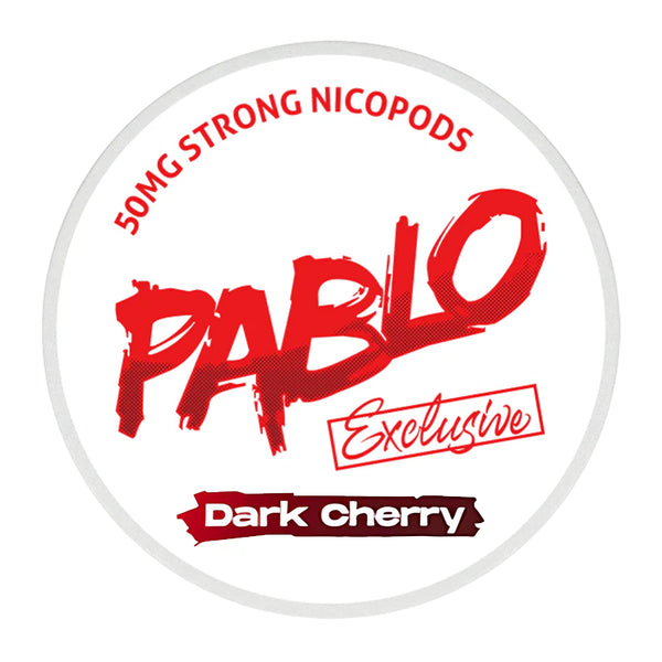 Pablo Nicotine Pouches - 20 Pouches - 50mg - Dark Cherry