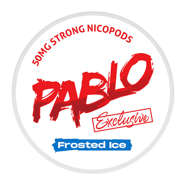 Pablo Nicotine Pouches - 20 Pouches - 50mg -  Frosted Ice