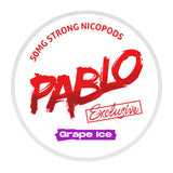 Pablo Nicotine Pouches - 20 Pouches - 50mg - Grape Ice | Lincolnshire Vapours