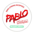 Pablo Nicotine Pouches - 20 Pouches - 50mg - Green Mint | Lincolnshire Vapours
