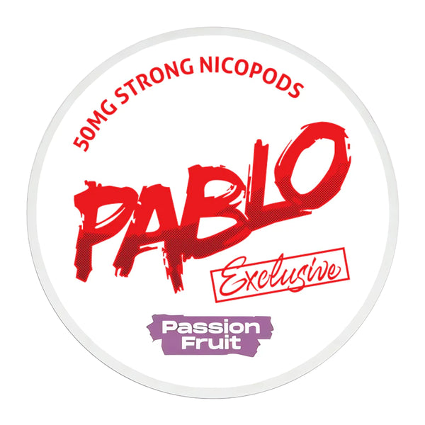 Pablo Nicotine Pouches - 20 Pouches - 50mg - Passion Fruit