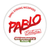 Pablo Nicotine Pouches - 20 Pouches - 50mg - Strawberry Kiwi